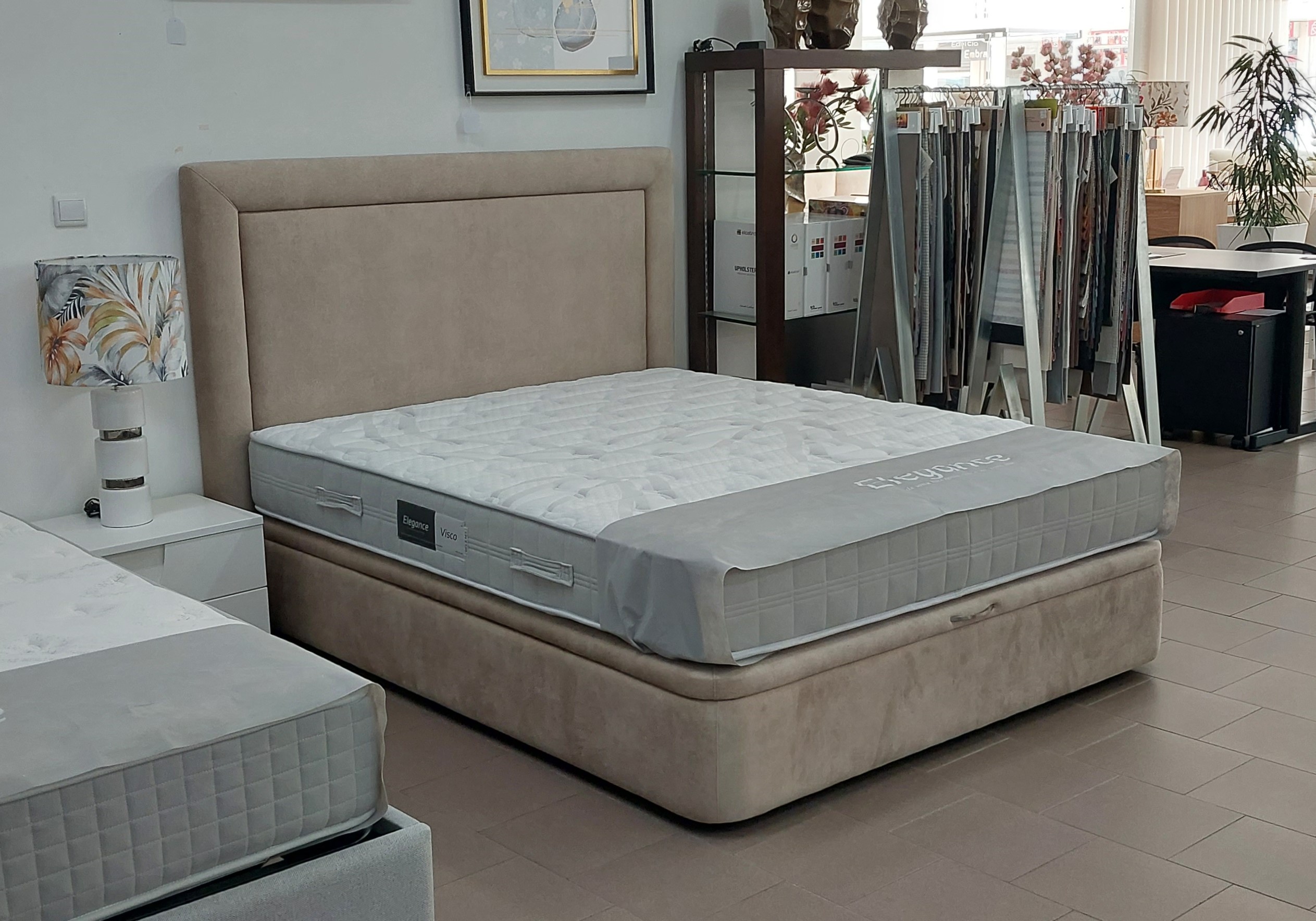 Cama London com box